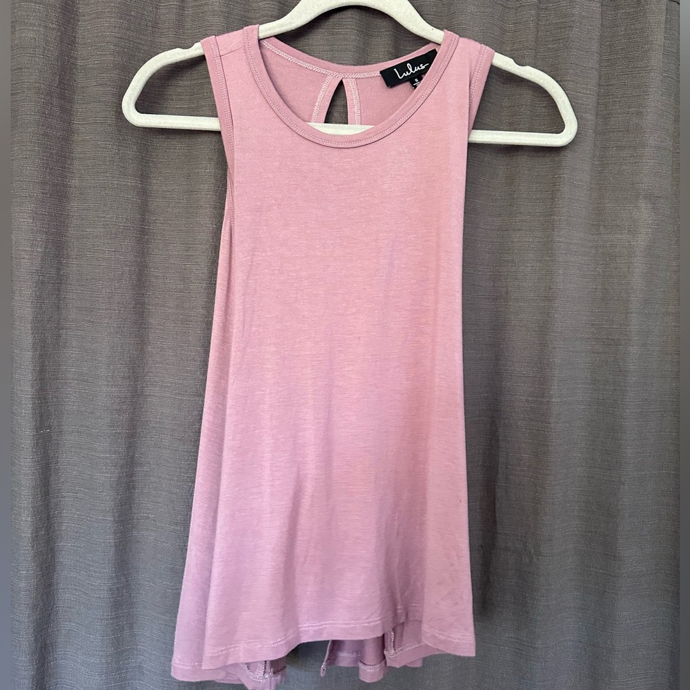 NWT Lulus open back tank top